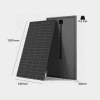 400W 12V MPPT All-Black Solar Panel Kit | 2x200W - Image 3