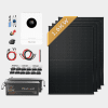 Deluxe 1.6kW Solar System with 4.2kW Hybrid Inverter 24V
