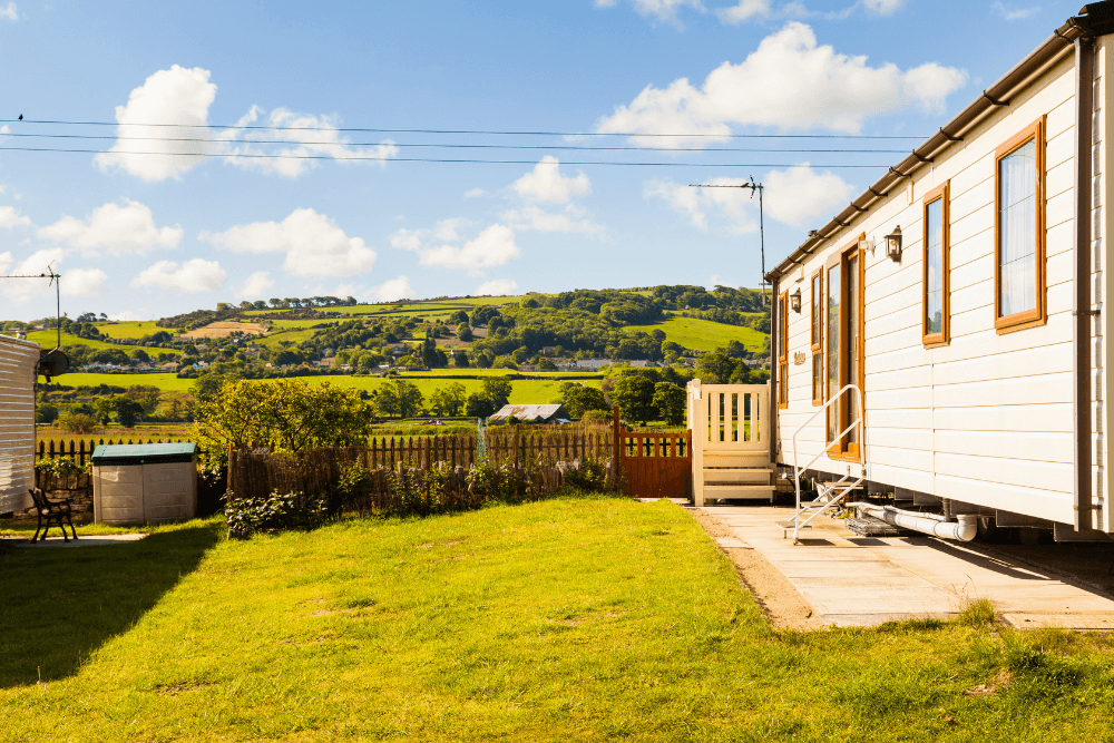 static caravan UK pitch