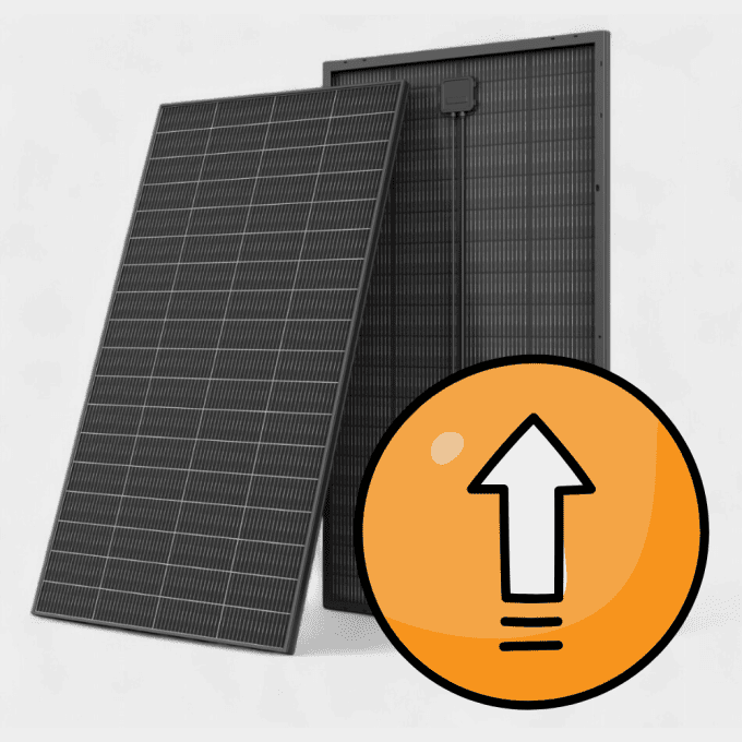 Upgrade to 200W Bifacial Panel/s